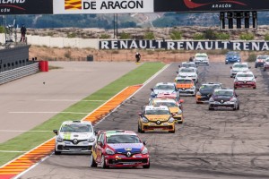 Salvatore Arcarese - Eurocup Clio - Motorland Aragon - cursa 1 - Worldseries by Renault 2014