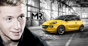 Starul Borussiei, Marco Reus, a devenit imaginea unei ediţii speciale limitate Opel ADAM
