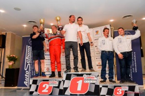 Podium Raliul Aradului 2014 - Bogdan Talasman - Andrei Mitrasca