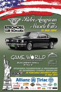 afis Retro American Muscle Cars
