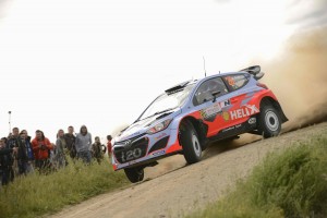 Raliul Poloniei Hayden Paddon (#20 Hyundai i20 WRC, copilot John Kennard)