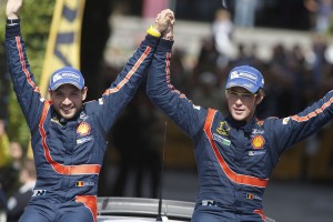 T. Neuville / N. Gilsoul (Hyundai i20 WRC)  - Raliul Germaniei 2014