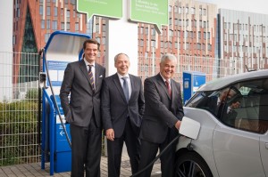 Vattenfall/BMW: Second Life Batteries, Veranstaltung im Vattenfall Inforaum Hafencity Hamburg