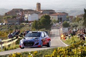 T. Neuville  N. Gilsoul (Hyundai i20 WRC) - Raliul Spaniei 2014
