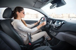 Everything under control: The driver seat is outstanding ergonomically.