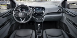Feel-good factor: The interior of the new Opel KARL is spacious and impress with excellent quality. 