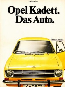 Opel Kadett - Das Auto