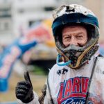 Graham Jarvis la finalul unei zile extrem de grele din Red Bull Romaniacs 2024